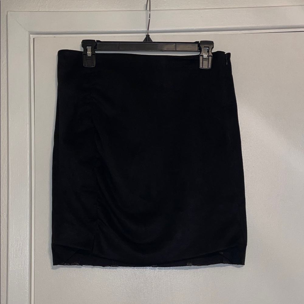 Free People Black Pencil Skirt